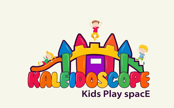 design a modern bounce house logo