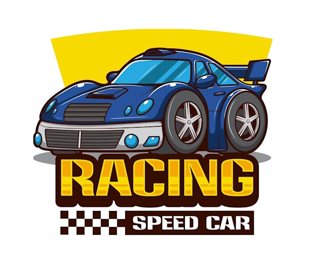 design professional car racing logo