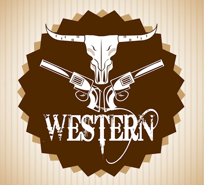 do make an modern custom cowboy logo