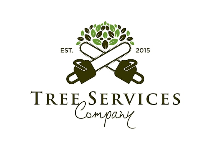 do create graceful tree service logo