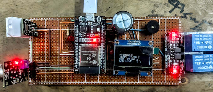 do expert iot automation arduino stm and esp32 with sensor testing pcb