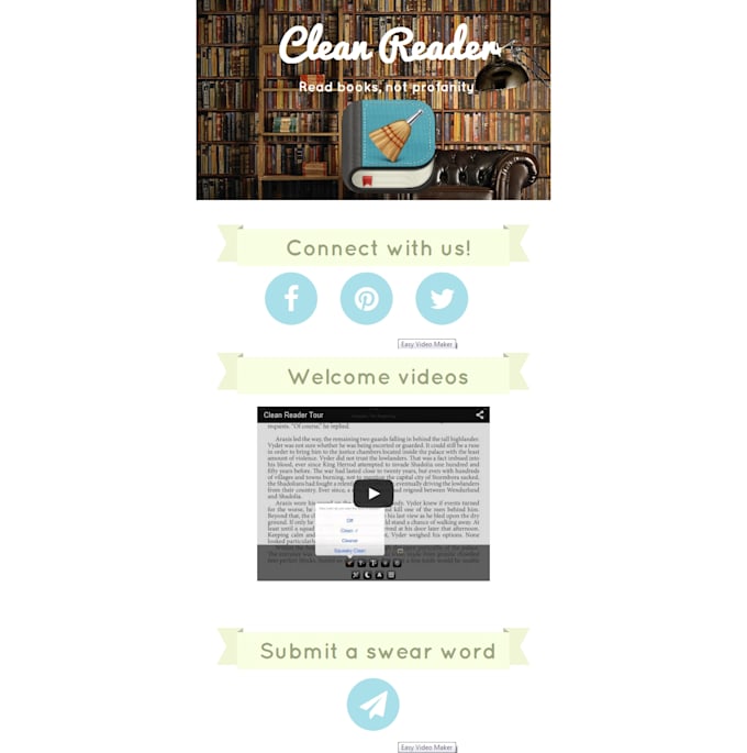 make excellent landing page