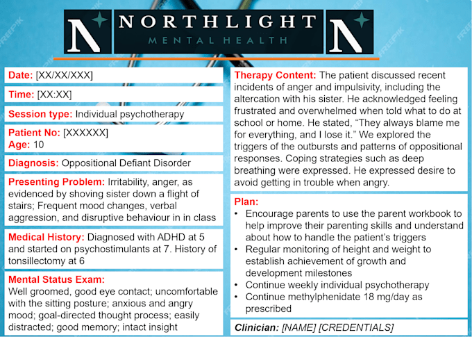 customize your clinical and soap notes