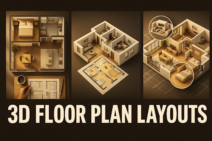convert your 2d floor plan into a stunning 3d visualization