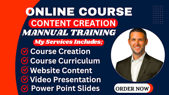 create online course, course creation, course curriculum, online course content