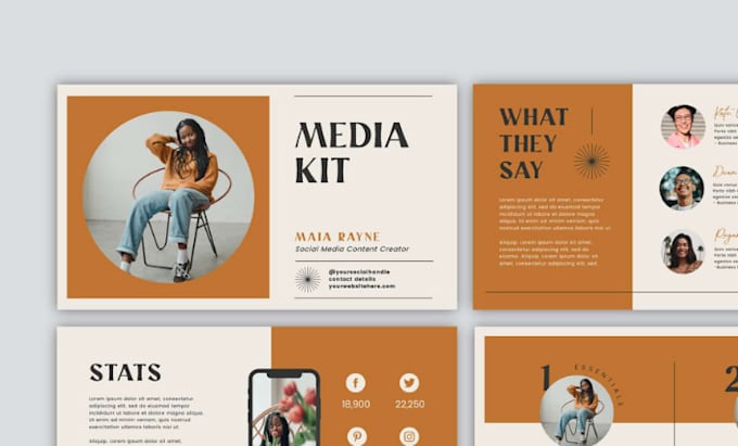 design electronic press kit speaker media kit epk press kit marketing flyer