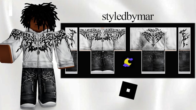 design high quality realistic roblox classic clothing