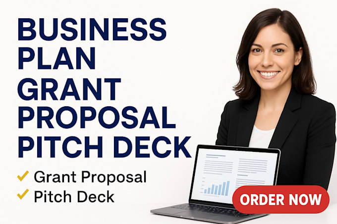 write your funded business plan, grant proposal, and pitch deck