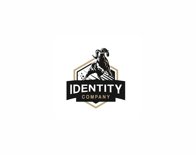 design creative goat logo for dairy, meat, or organic brands