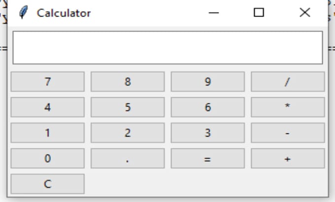 create a  python gui desktop application using tkinter