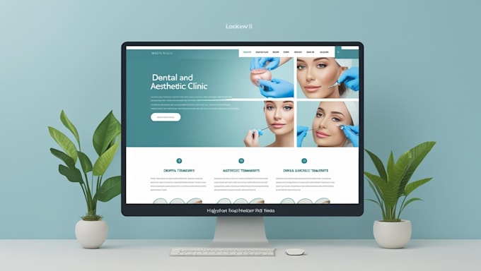create a professional website for your dental clinic or aesthetic clinic