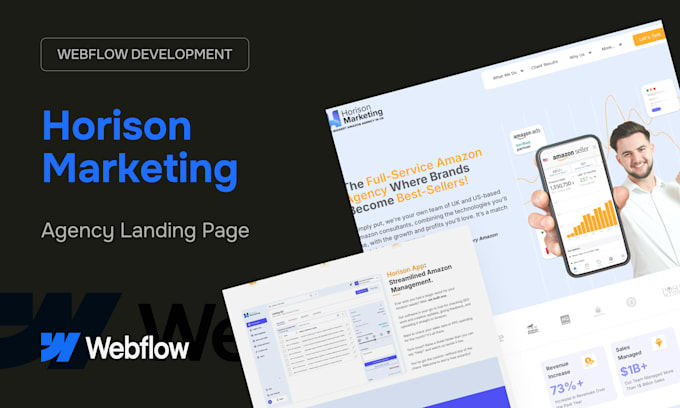 design, redesign or develop webflow website, figma to webflow