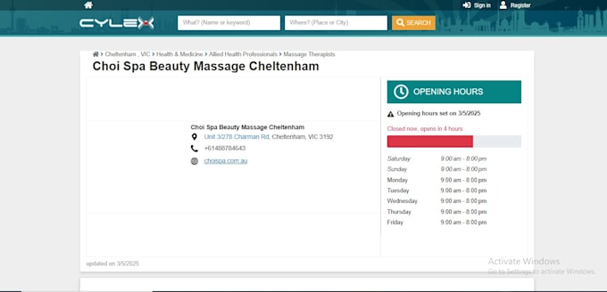 do australia local citation for local seo