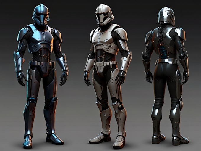 design your sci fi and star wars character