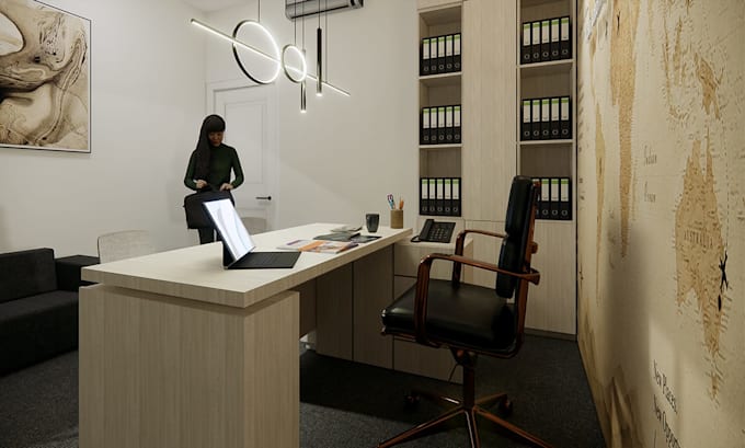 do commercial interior design, and home office