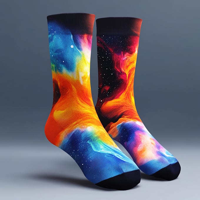 design custom and unique socks design