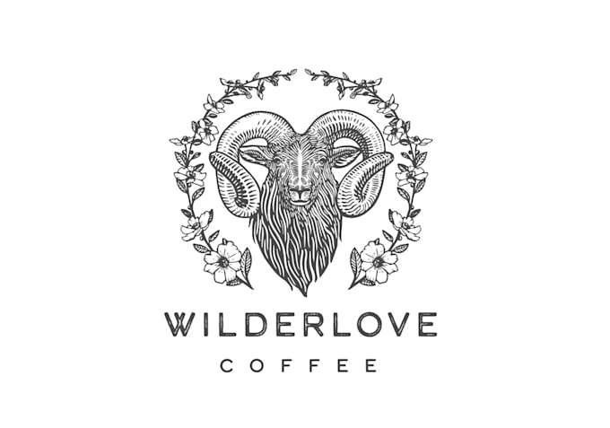 do modern high quality ram logo design