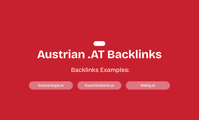 build high da austrian at backlinks for local SEO ranking