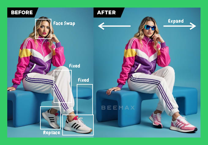 fix, edit, enhance, correct your ai images or art flawlessly