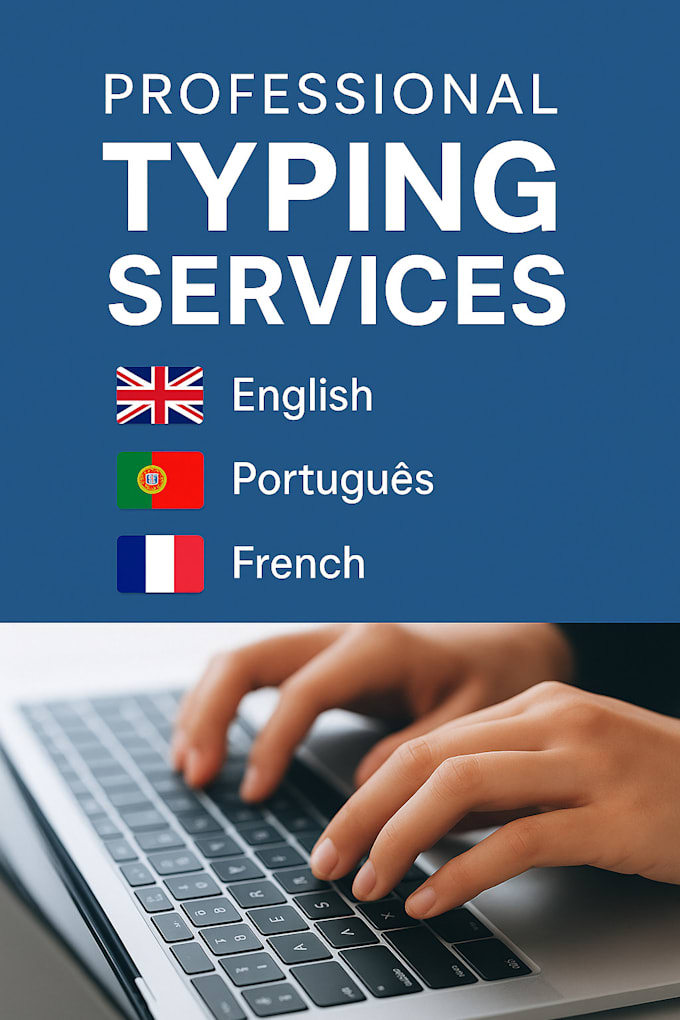 type documents, handwritten texts or pdfs for you