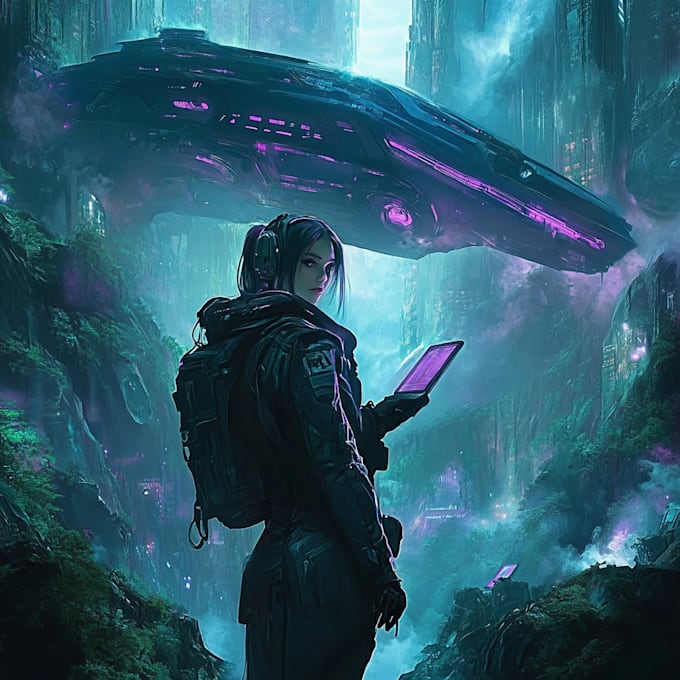 do star wars, game character or sci fi game character art