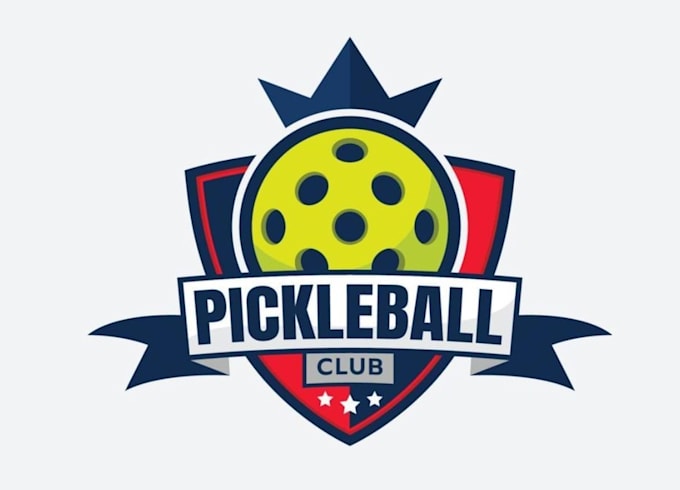 design beautiful pickball logo