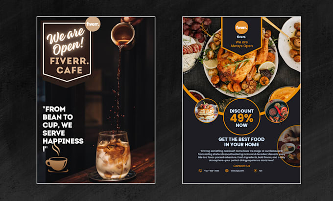 design stunning posters and flyers
