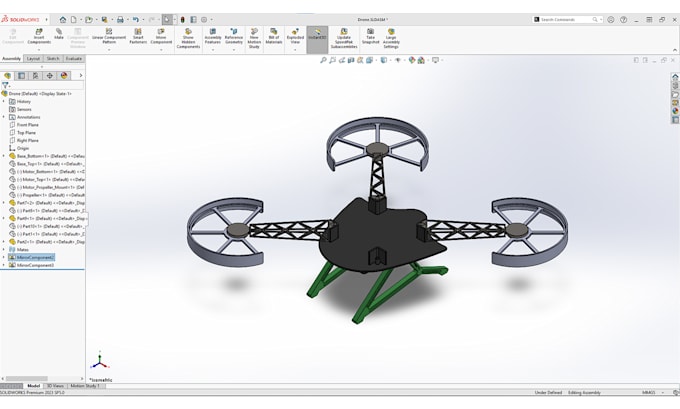 create 3d cad design and 3d printing design using solidworks