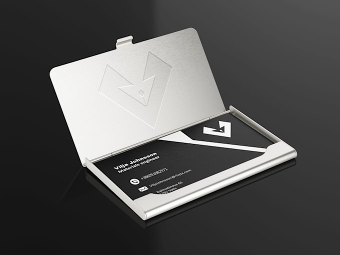 design the professional business card