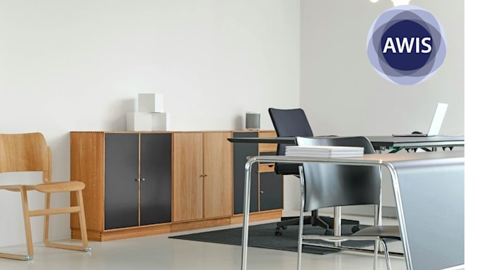 design office mockup and custom zoom virtual background