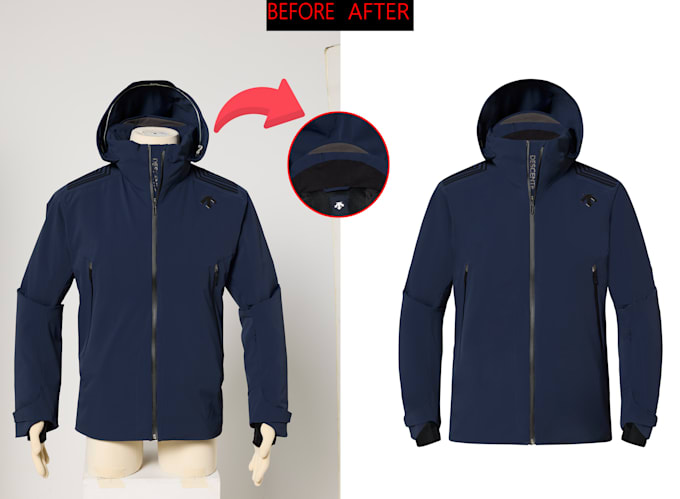 ghost mannequin and neck joint service