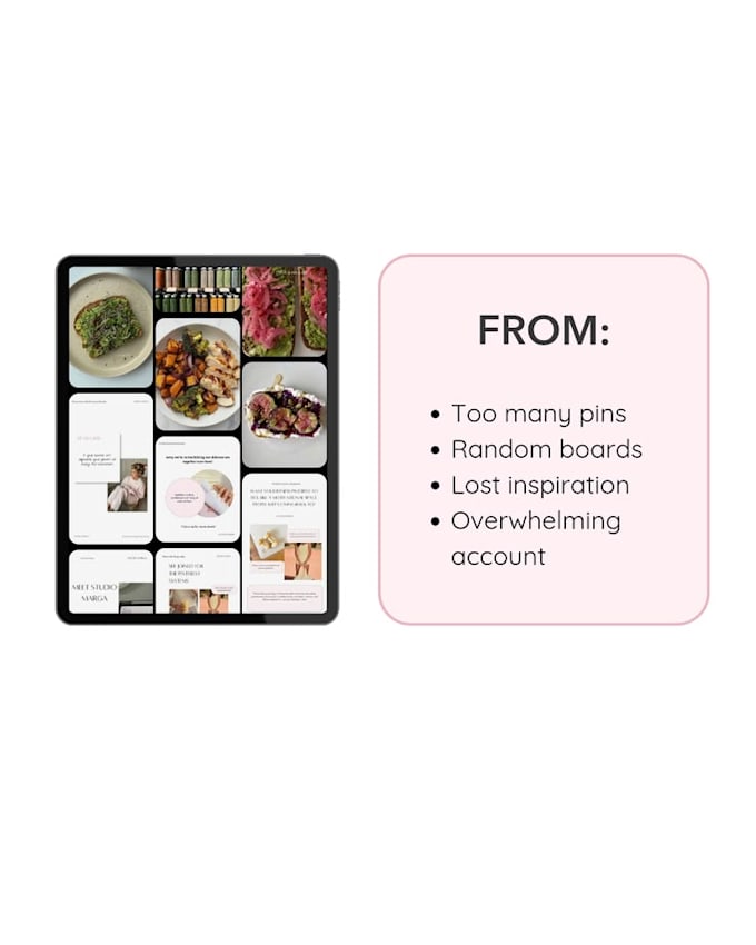 organize your pinterest boards into a system that support your brand