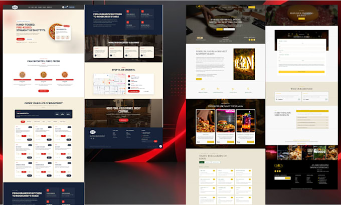 design or redesign your wordpress landing page or website
