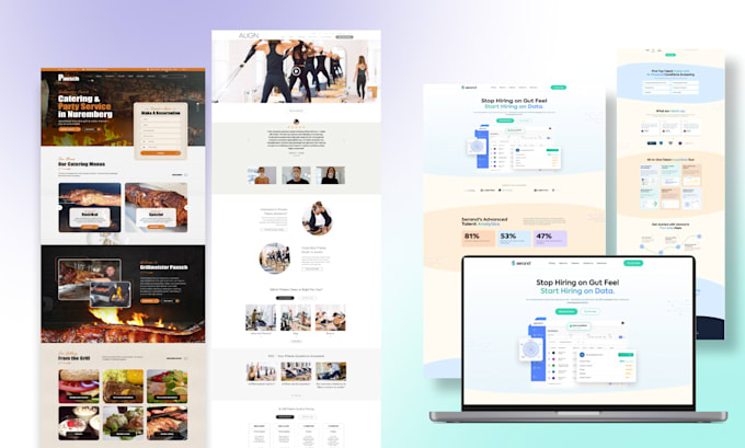 design and develop a professional responsive wordpress website