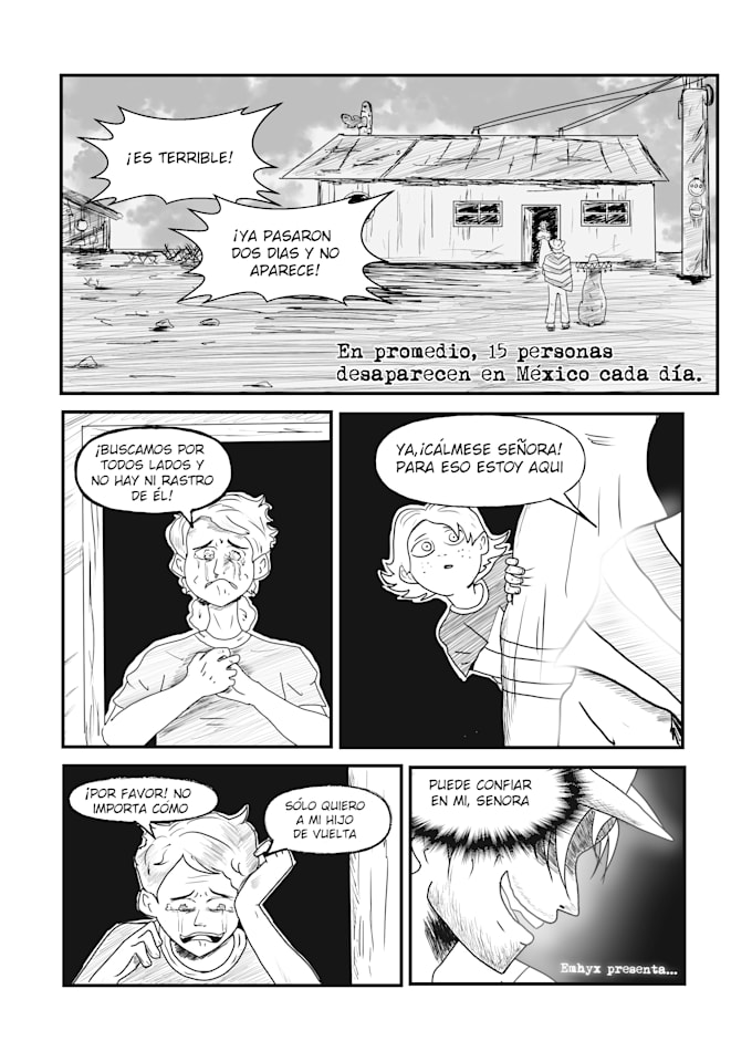 do stylized comic pages