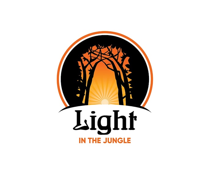 create attractive and imagination jungle  logo desgn