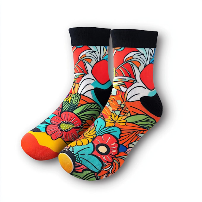 design unique socks design for your brand