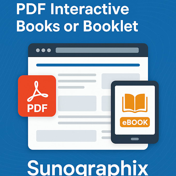 create a clickable interactive PDF or website style ebook