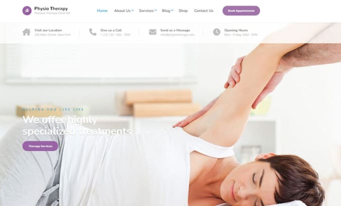 build squarespace dentistry website dermatology website physical therapy website