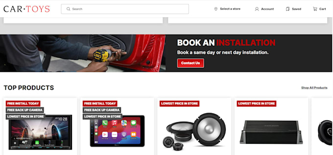 auto parts shopify store car parts store car accessories store car store website