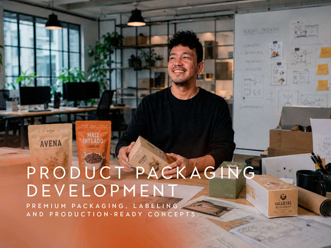 create eye catching packaging and labeling design