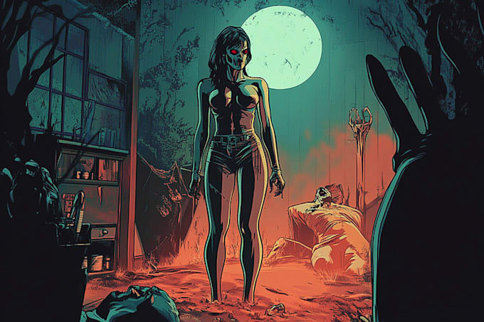create your terrifying character for your horror aer game