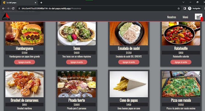 develop your website with react js