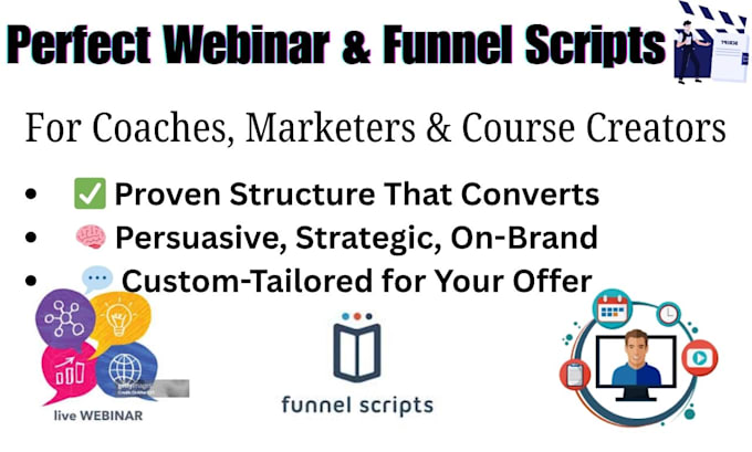 write webinar script webinar funnel script