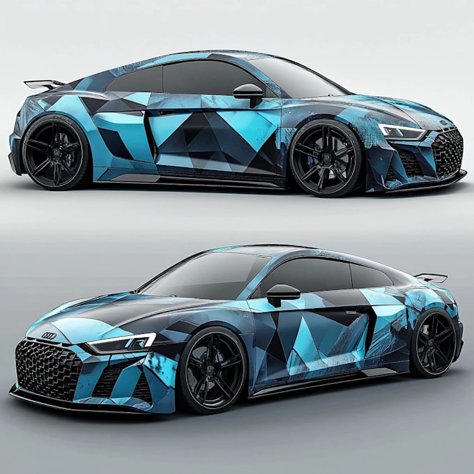 design vehicle wrap design, car wrap design, van wrap design