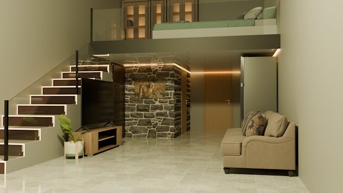 Create high quality 3d interior exterior visualization by Yaroslavka00 ...