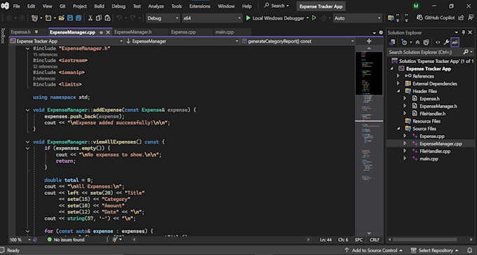 develop and debug cpp programs using oop and data structures