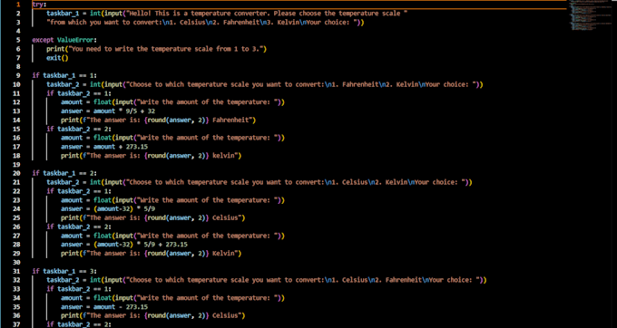 create a python script for you