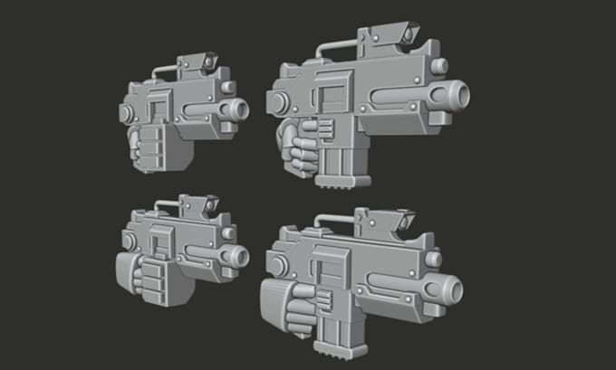 create stylized low poly and high poly 3d game assets for your game characters