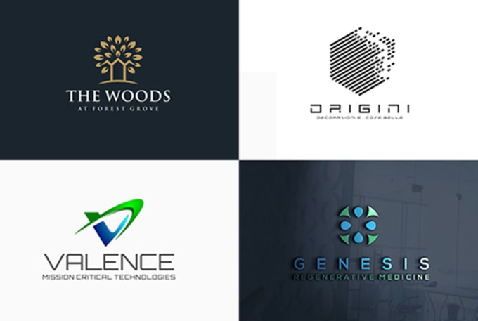 Do unique modern luxury minimal business professional logo design by ...